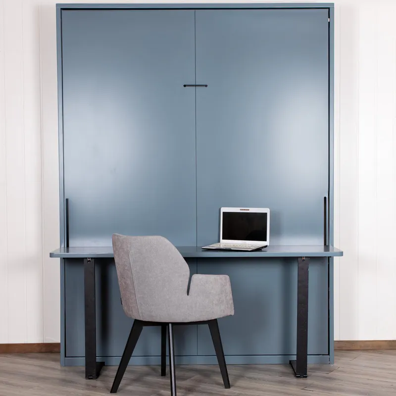 Vertikal seng med skrivebord 150