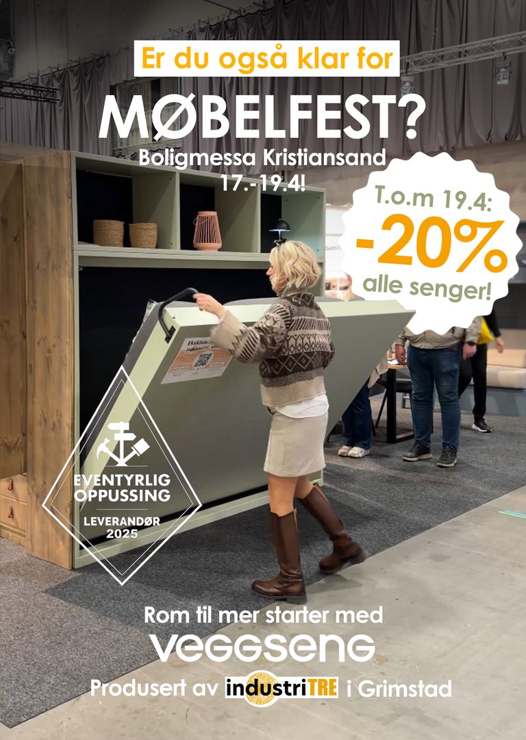 Skap rommet du trenger, og behold komforten. God plass er tidløst. Veggseng.